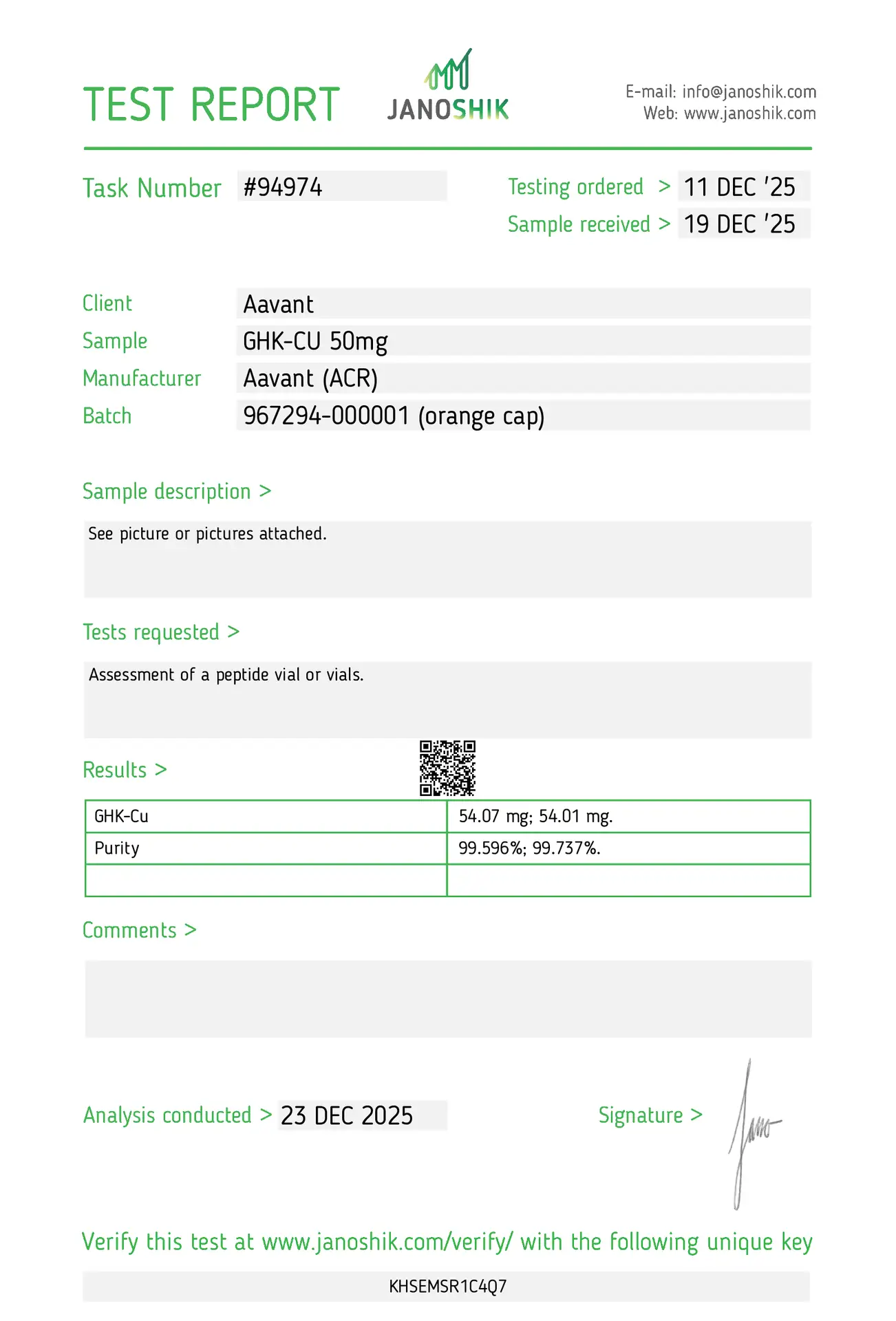 GHK-Cu 50mg - Image 2